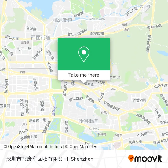 深圳市报废车回收有限公司 map