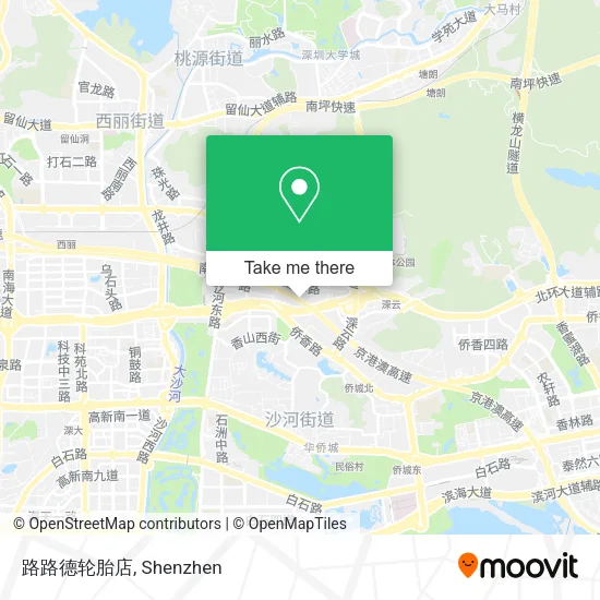 路路德轮胎店 map