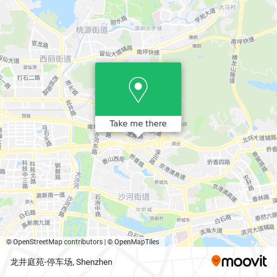 龙井庭苑-停车场 map