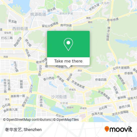 奢华发艺 map