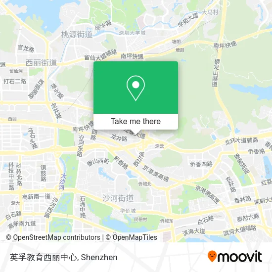 英孚教育西丽中心 map