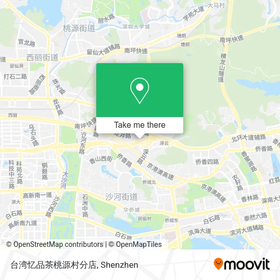 台湾忆品茶桃源村分店 map