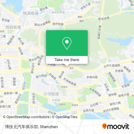 博技元汽车俱乐部 map