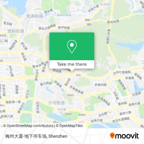 梅州大厦-地下停车场 map