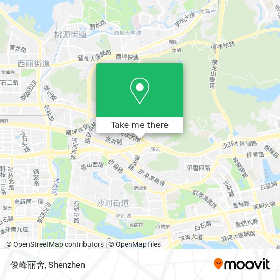 俊峰丽舍 map
