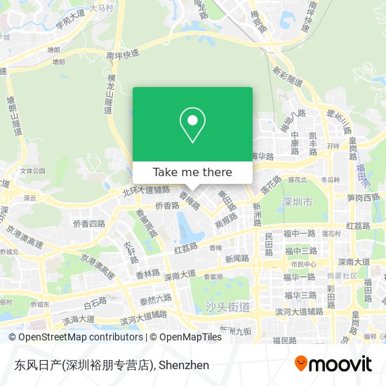 东风日产(深圳裕朋专营店) map