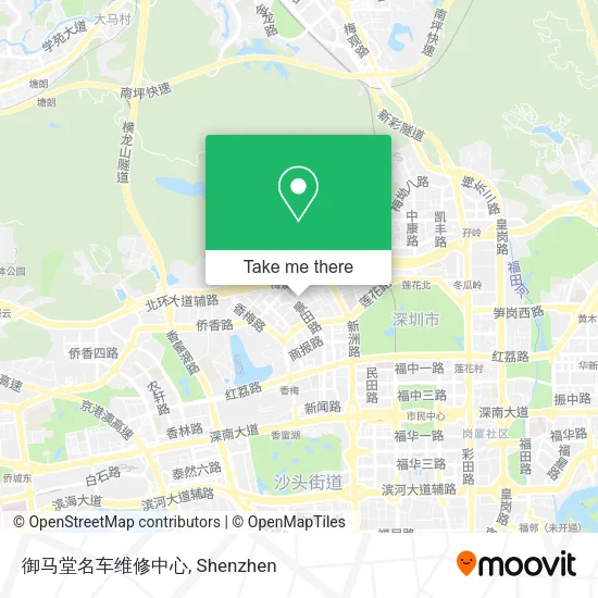 御马堂名车维修中心 map