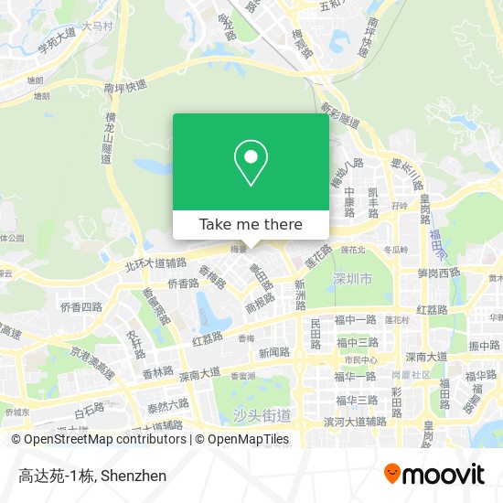 高达苑-1栋 map