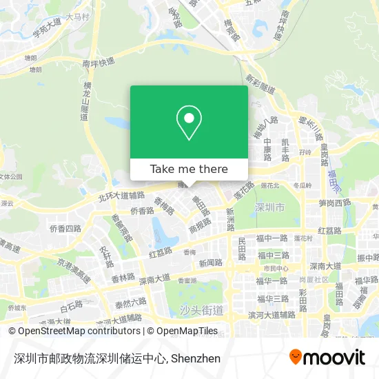 深圳市邮政物流深圳储运中心 map