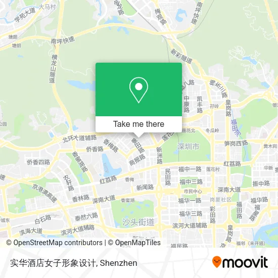 实华酒店女子形象设计 map
