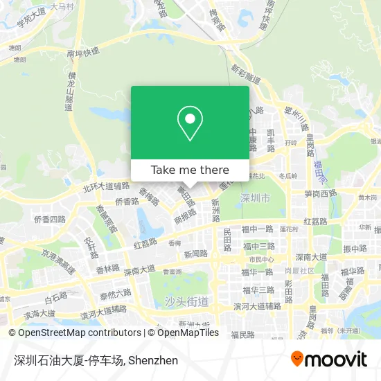 深圳石油大厦-停车场 map