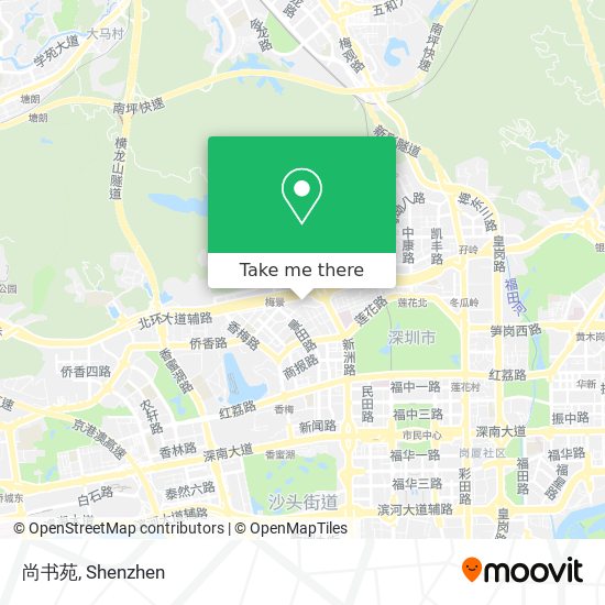 尚书苑 map