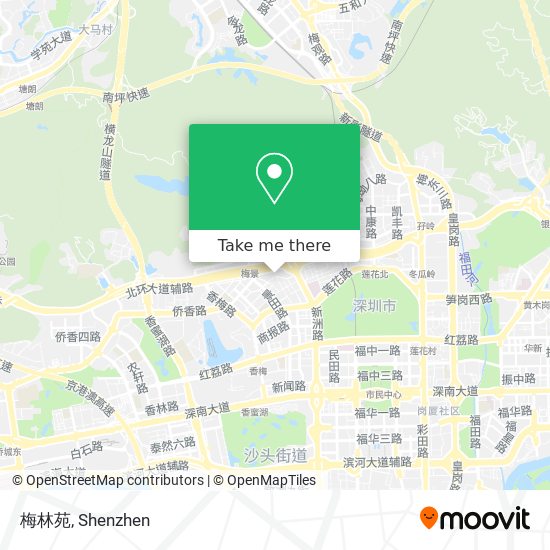 梅林苑 map