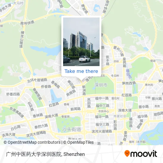 广州中医药大学深圳医院 map