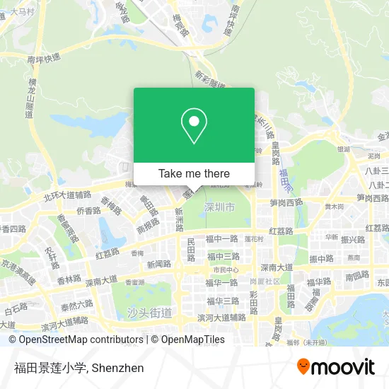 福田景莲小学 map