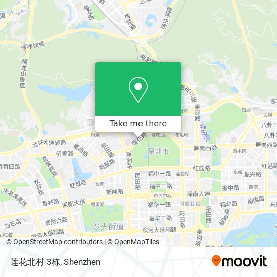 莲花北村-3栋 map