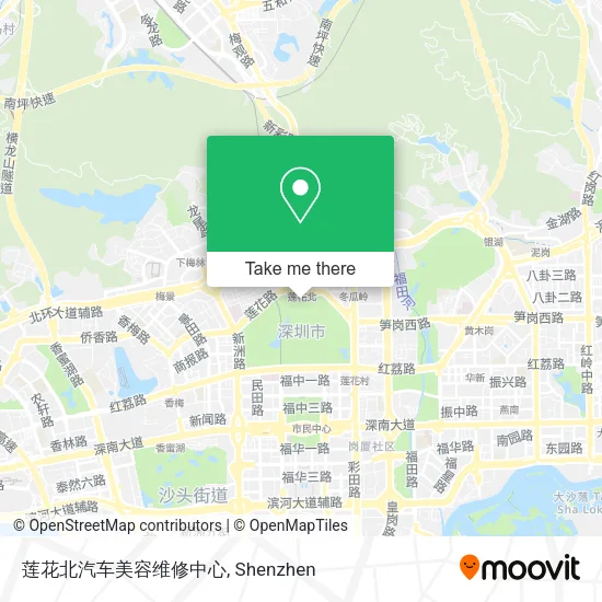 莲花北汽车美容维修中心 map