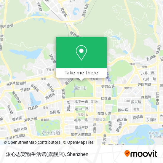 派心思宠物生活馆(旗舰店) map