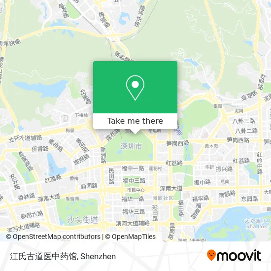 江氏古道医中药馆 map