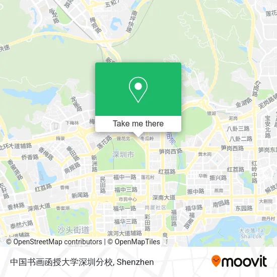 中国书画函授大学深圳分校 map