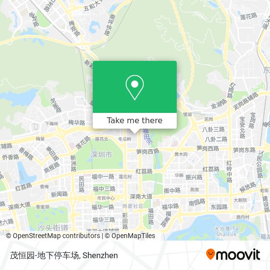 茂恒园-地下停车场 map