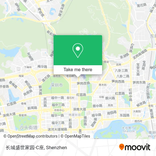 长城盛世家园-C座 map