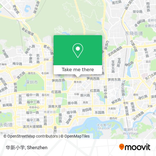 华新小学 map