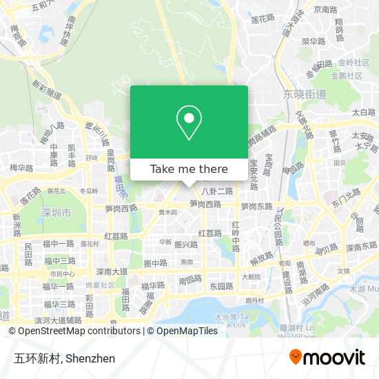 五环新村 map