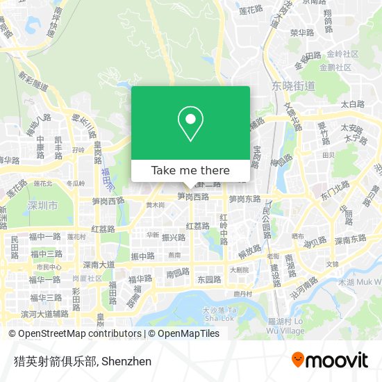 猎英射箭俱乐部 map