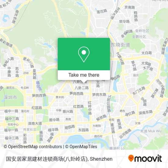 国安居家居建材连锁商场(八卦岭店) map