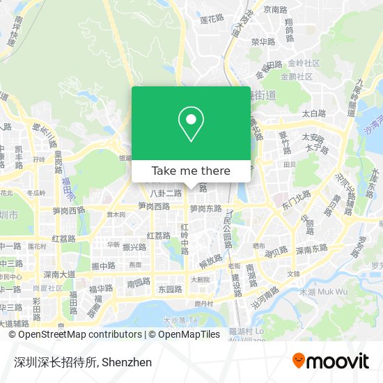 深圳深长招待所 map