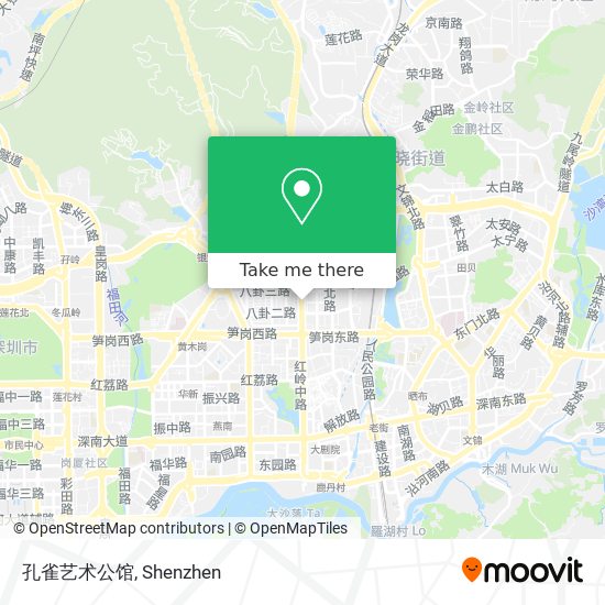 孔雀艺术公馆 map