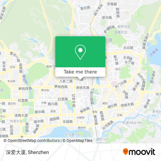 深爱大厦 map