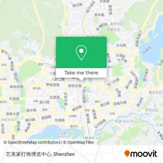 艺美家灯饰博览中心 map