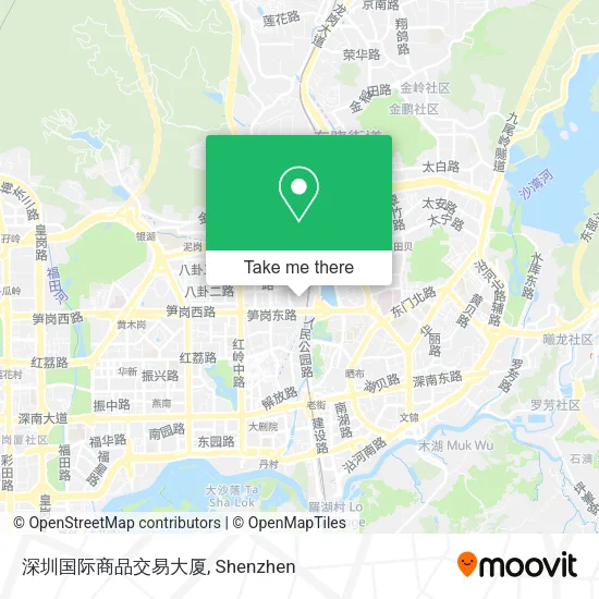 深圳国际商品交易大厦 map