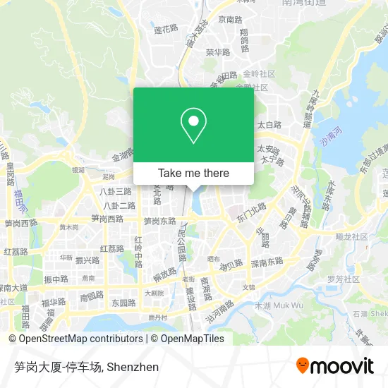 笋岗大厦-停车场 map