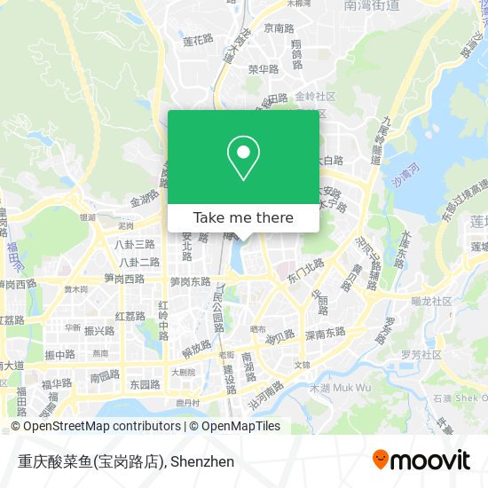 重庆酸菜鱼(宝岗路店) map
