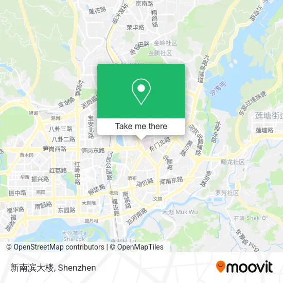 新南滨大楼 map