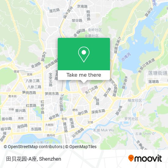 田贝花园-A座 map