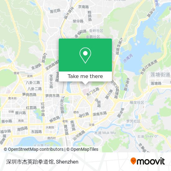 深圳市杰英跆拳道馆 map