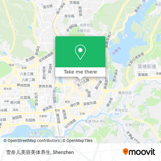 雪奈儿美容美体养生 map