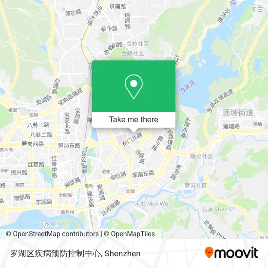 罗湖区疾病预防控制中心 map