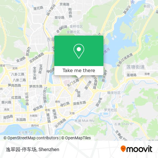 逸翠园-停车场 map