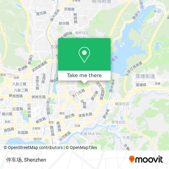 停车场 map