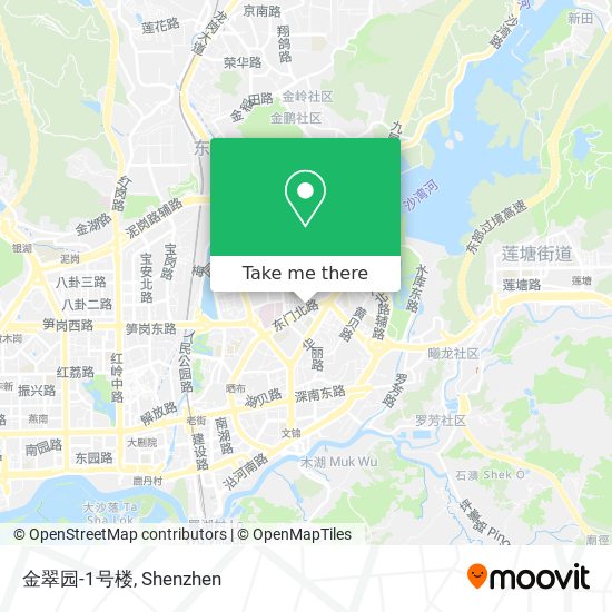 金翠园-1号楼 map