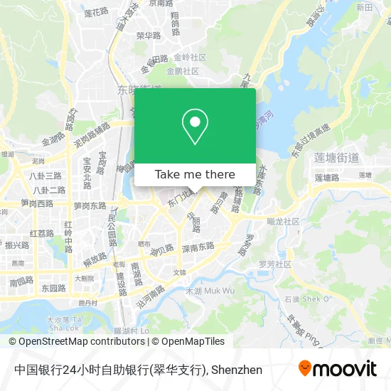 中国银行24小时自助银行(翠华支行) map