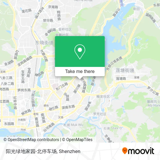 阳光绿地家园-北停车场 map