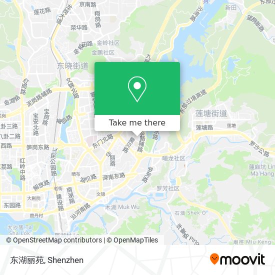 东湖丽苑 map