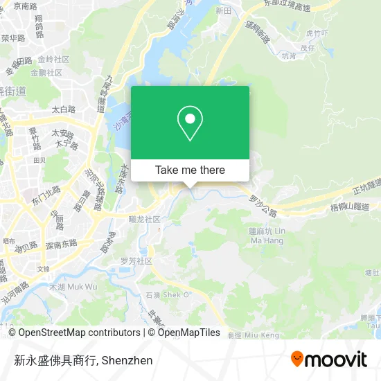 新永盛佛具商行 map