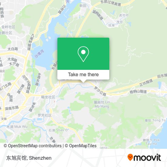 东旭宾馆 map